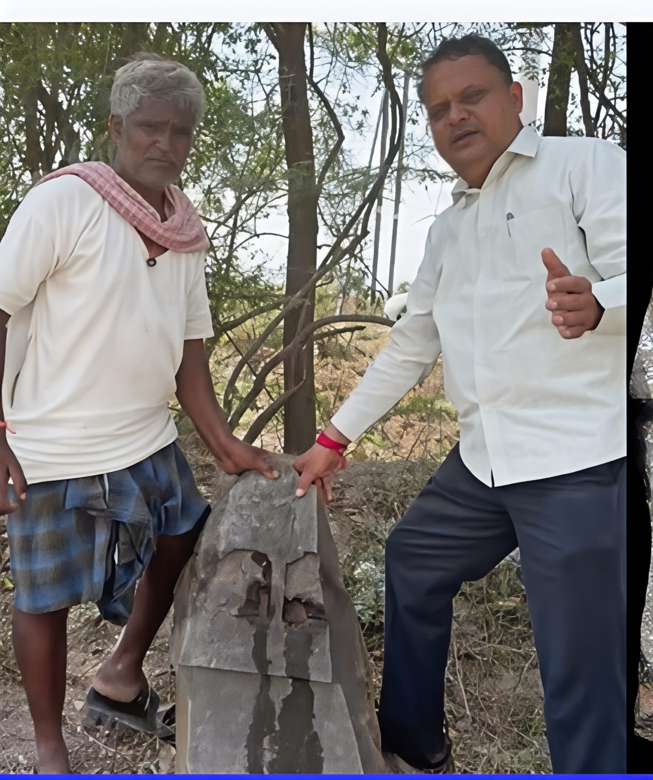 ಲಕ್ಕುಂಡಿಯಲ್ಲಿ 13 ಸಾಲಿನ ಶಾಸನ ಪತ್ತೆ...* image